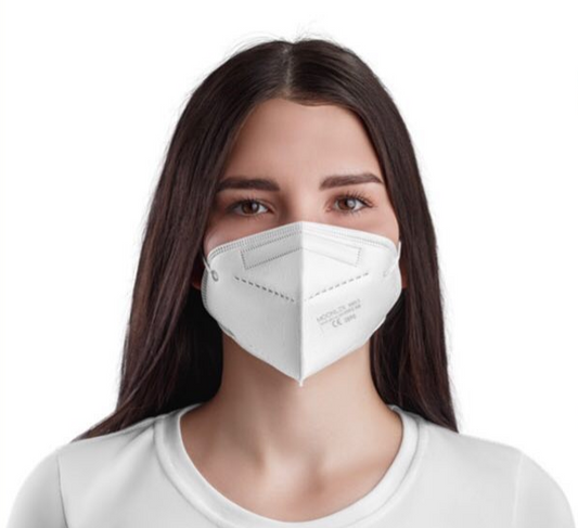 FFP2 Atemschutzmaske, einzeln verpackt - Moonlex