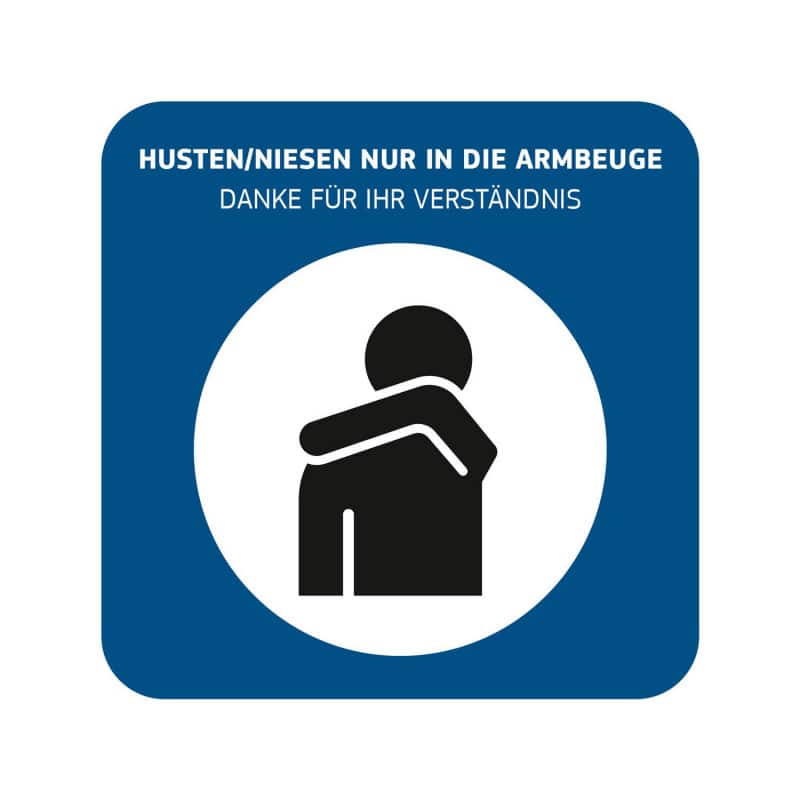Hygiene-Hinweisschild