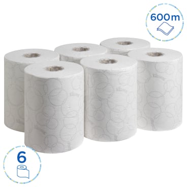 KLEENEX Handtuchpapier Ultra Slimroll, gerollt, 19,8 cm x 100 m