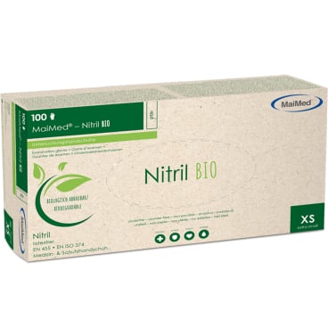 MaiMed® Nitril BIO Einmalhandschuhe, puderfrei
