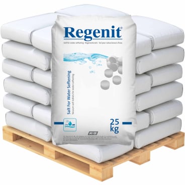 Ohne Herstellerangabe - Regenit Siedesalztabletten, gemäß EN 973 Typ A - 25 kg - Sack