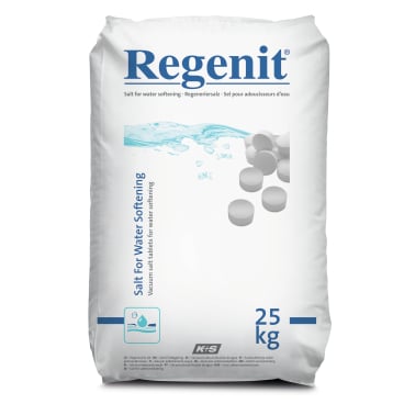 Ohne Herstellerangabe - Regenit Siedesalztabletten, gemäß EN 973 Typ A - 25 kg - Sack