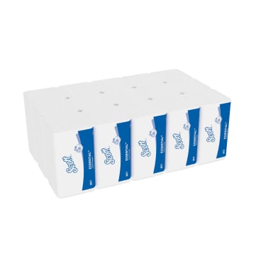 SCOTT® Essential Falthandtücher, 1-lagig, 21 x 20 cm