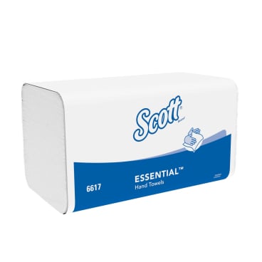 SCOTT® Essential Falthandtücher, 1-lagig, 21 x 20 cm