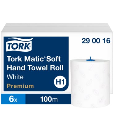 Tork Handtuchrollen Matic®, H1-kompatibel, 21 cm x 100 m, weiß