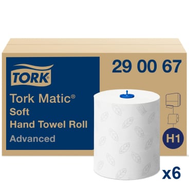 Tork Handtuchrollen Matic®, H1-kompatibel, 21 cm x 150 m, weiß