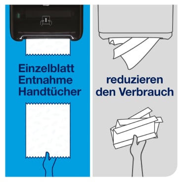 Tork Handtuchrollen Matic®, H1-kompatibel, 21 cm x 280 m, weiß
