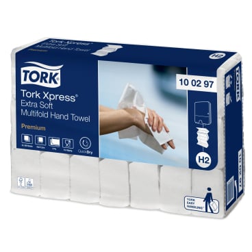 Tork Xpress® Papierhandtücher H2 Premium, 21 x 34 cm, 2-lagig