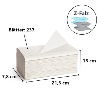Tork Xpress® Papierhandtücher H2 Universal, 21 x 23,5 cm, 2-lagig