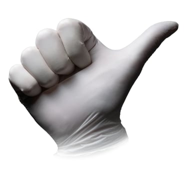 puracomfort white Nitrilhandschuhe, puderfrei, weiß