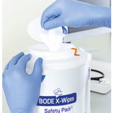 BODE X-Wipes Safety Pack Einweg-Vliestuchspendersystem