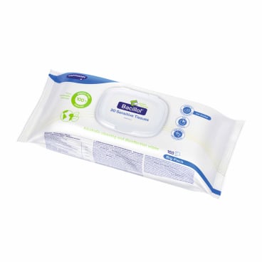 Bacillol 30 Sensitive Green Tissues Flächendesinfektionstücher