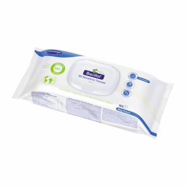 Bacillol 30 Sensitive Green Tissues Flächendesinfektionstücher