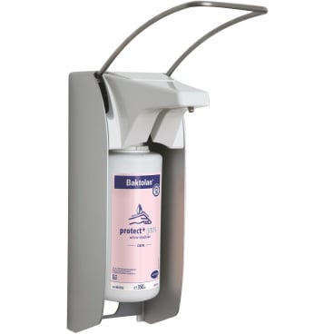 Bode Eurospender 1 plus Wandspender - robuster Metallspender für 350ml oder 500ml Flaschen - Med-Praxisbedarf