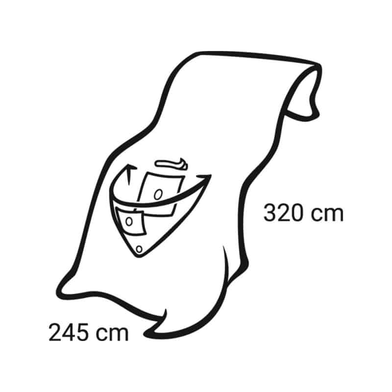 Foliodrape® Protect Arthroskopietuch