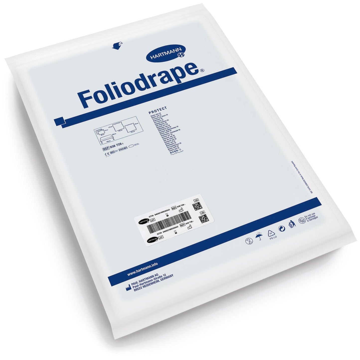 Foliodrape Protect, OP-Abdecktücher, selbstklebend