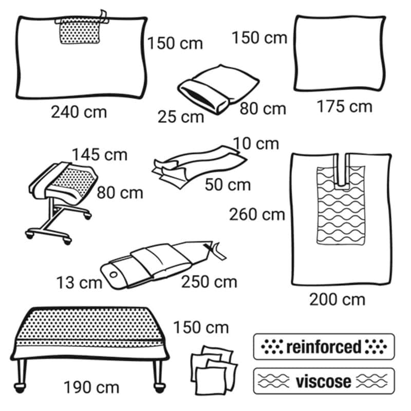 Foliodrape® Protect Plus Arthroskopie-Set