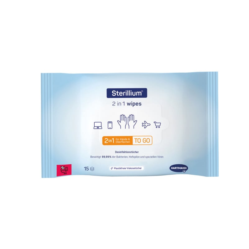 Sterillium® 2in1 wipes Desinfektionstücher