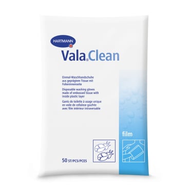 Vala®Clean film Waschhandschuhe