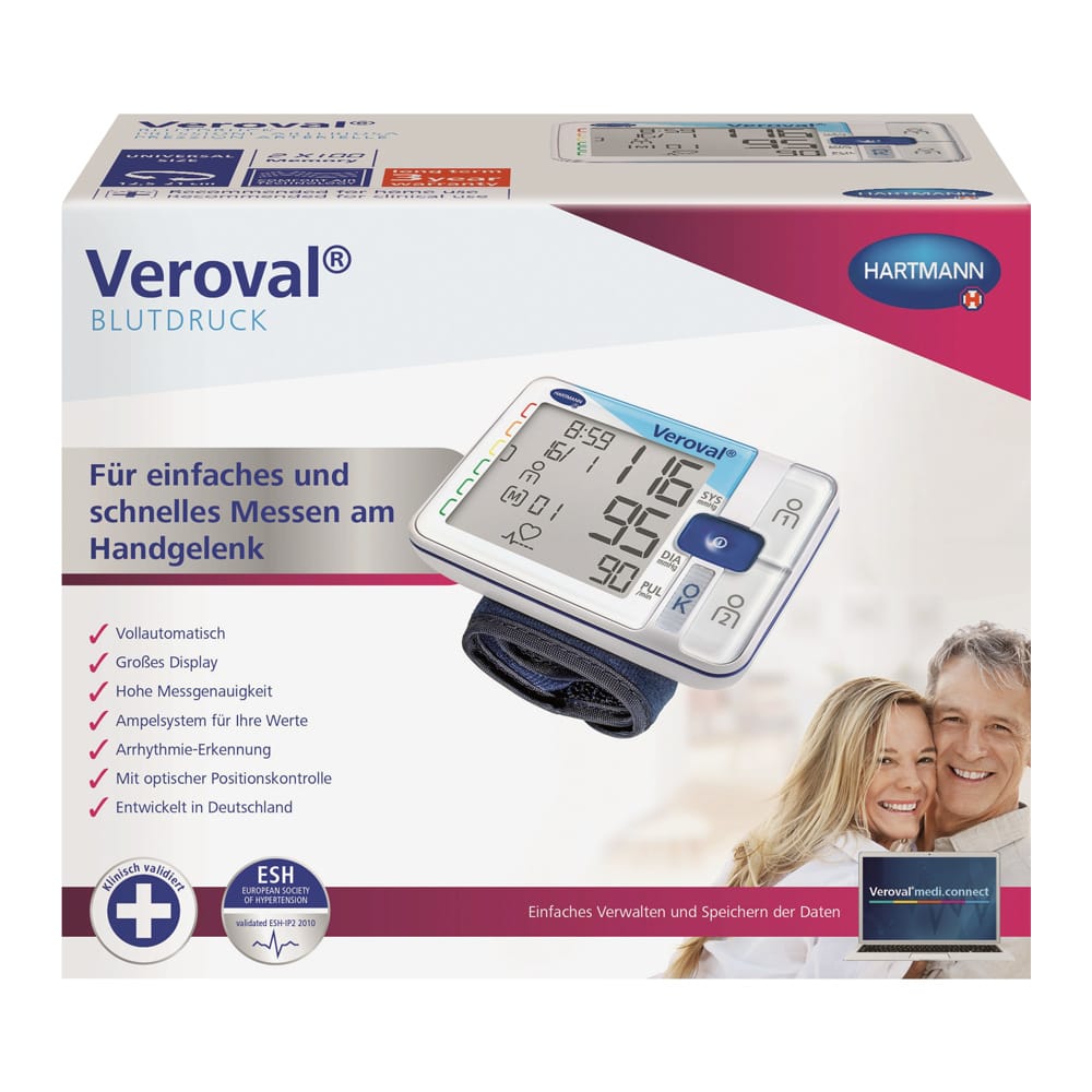 Veroval Handgelenk-Blutdruckmessgerät