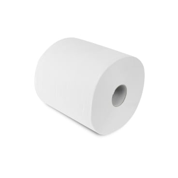 Rollenhandtuchpapier, 2-lagig, hochweiß