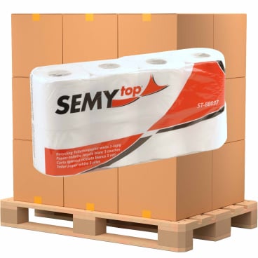 Toilettenpapier, 3-lagig, weiss