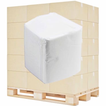 Toilettenpapier, Einzelblätter, 2-lagig, weiss