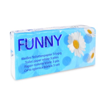 Toilettenpapier, Tissue, 3-lagig, hochweiß