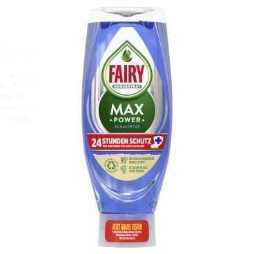 Procter & Gamble - FAIRY Max Power Spülmittel , Antibakteriell - 1 Karton = 8 Flaschen à 545 ml