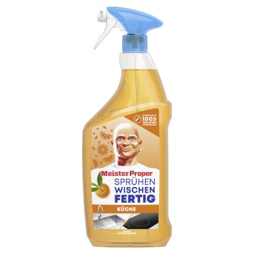 Procter & Gamble - Meister Proper Sprühen-Wischen-Fertig Spray Küchenreiniger - 800 ml - Flasche