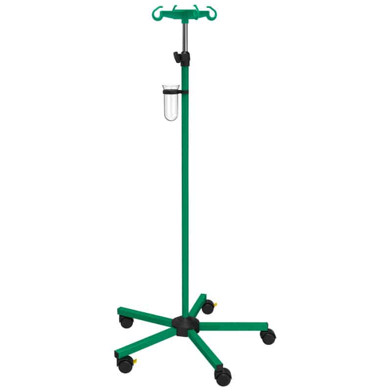 Farbiger Infusionsständer