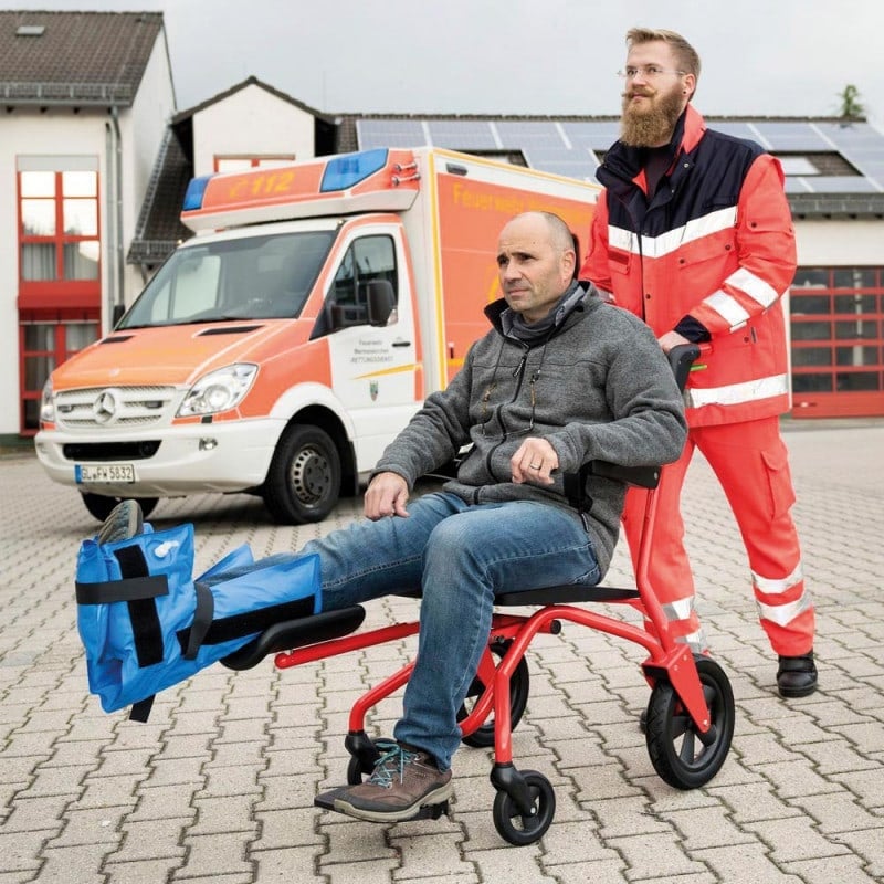 Mobiler Patientenstuhl