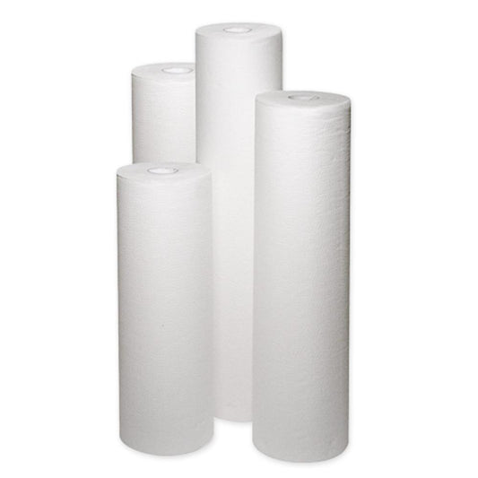 Ärztekrepp Tissue Liegenabdeckung, Liegenunterlage, Liegenpapier - 9 Rollen, 2-lagig