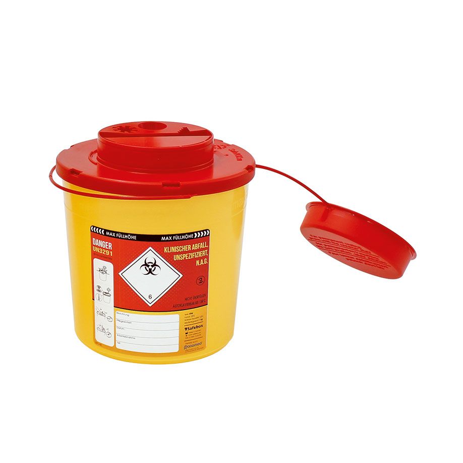 Kanülenabwurfbehälter ratiomed Safe-Box