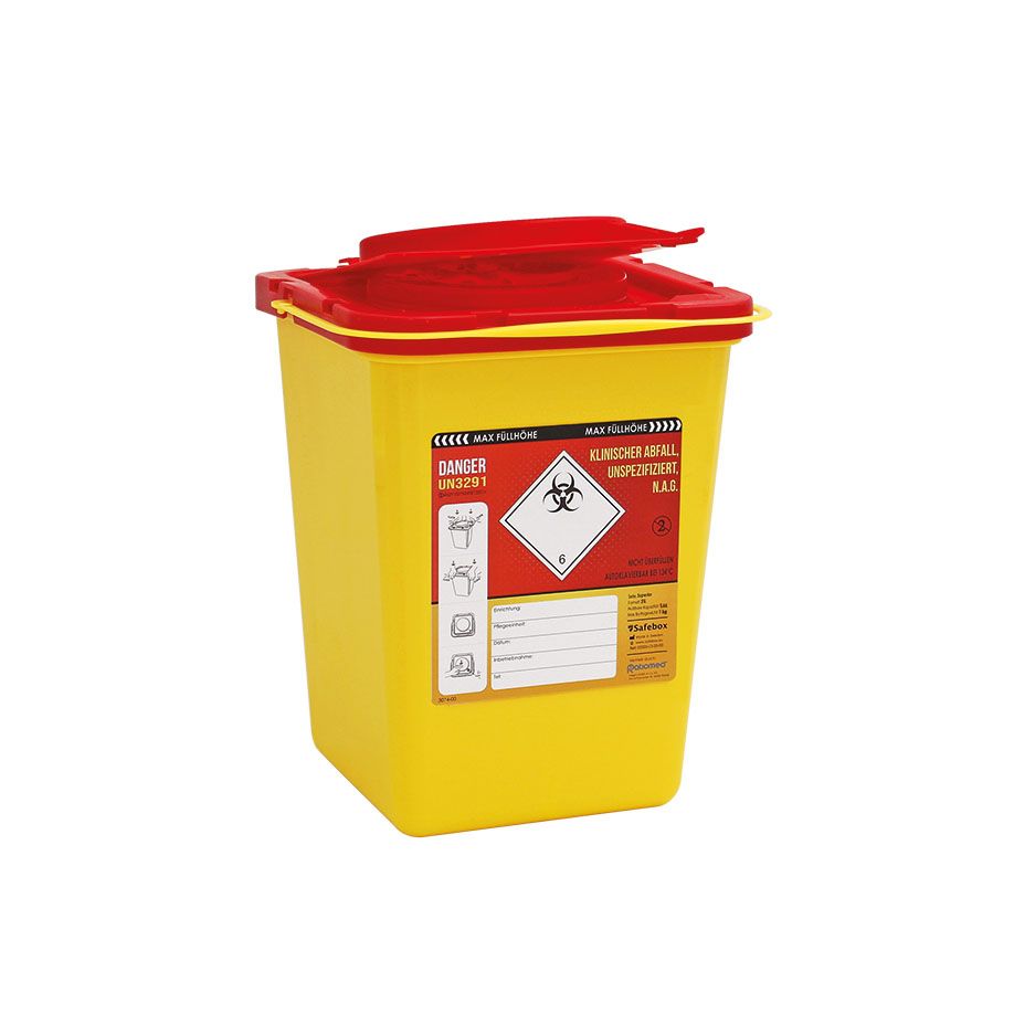 Kanülenabwurfbehälter ratiomed Safe-Box