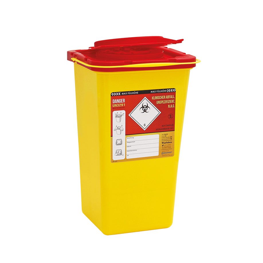 Kanülenabwurfbehälter ratiomed Safe-Box