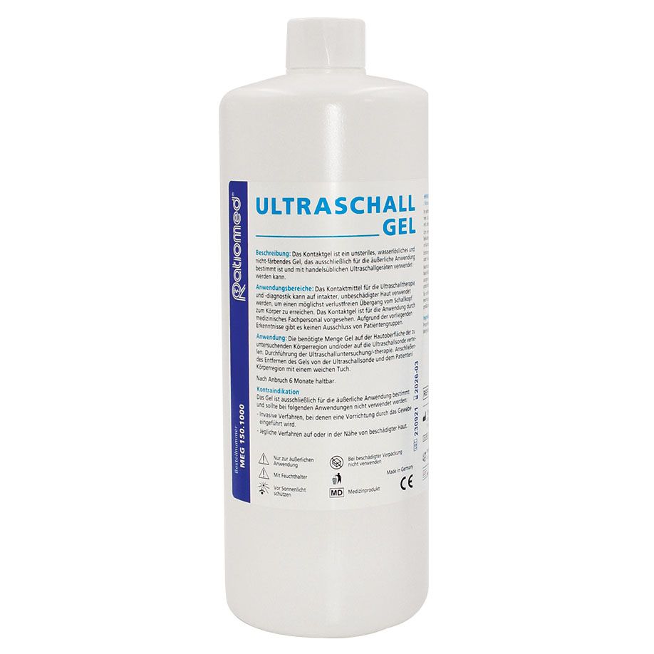 Ultraschallgel von ratiomed - verschiedene Gebinde