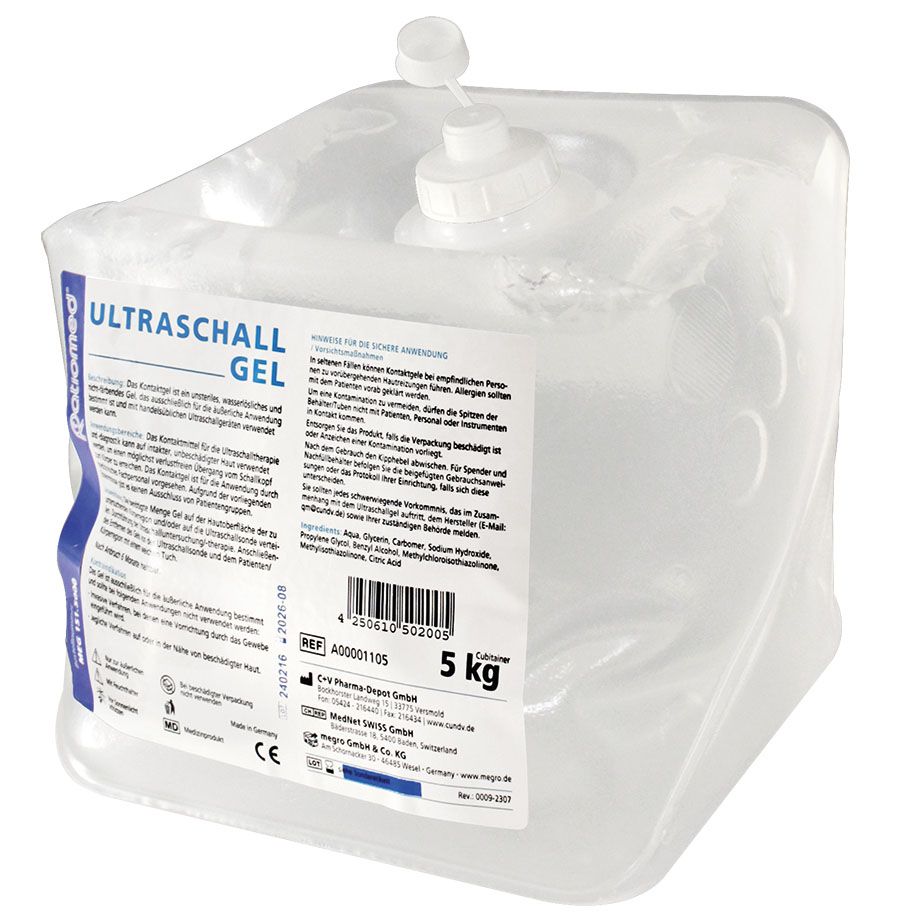 Ultraschallgel von ratiomed - verschiedene Gebinde