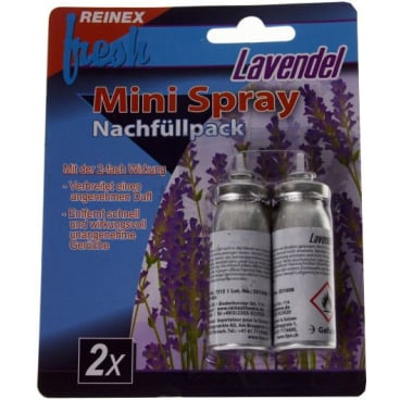Reinex fresh Mini Spray Nachfüllpack, 2-teilig