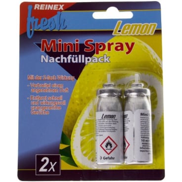 Reinex Chemie GmbH - Reinex fresh Mini Spray Nachfüllpack, 2-teilig - Duftrichtung: Ocean