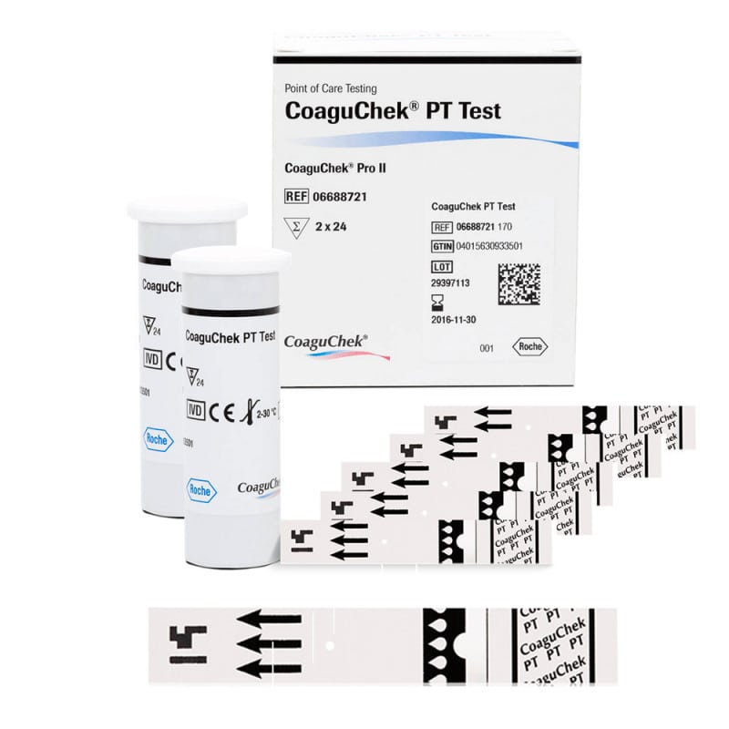CoaguChek Pro II PT-Teststreifen 48 St.