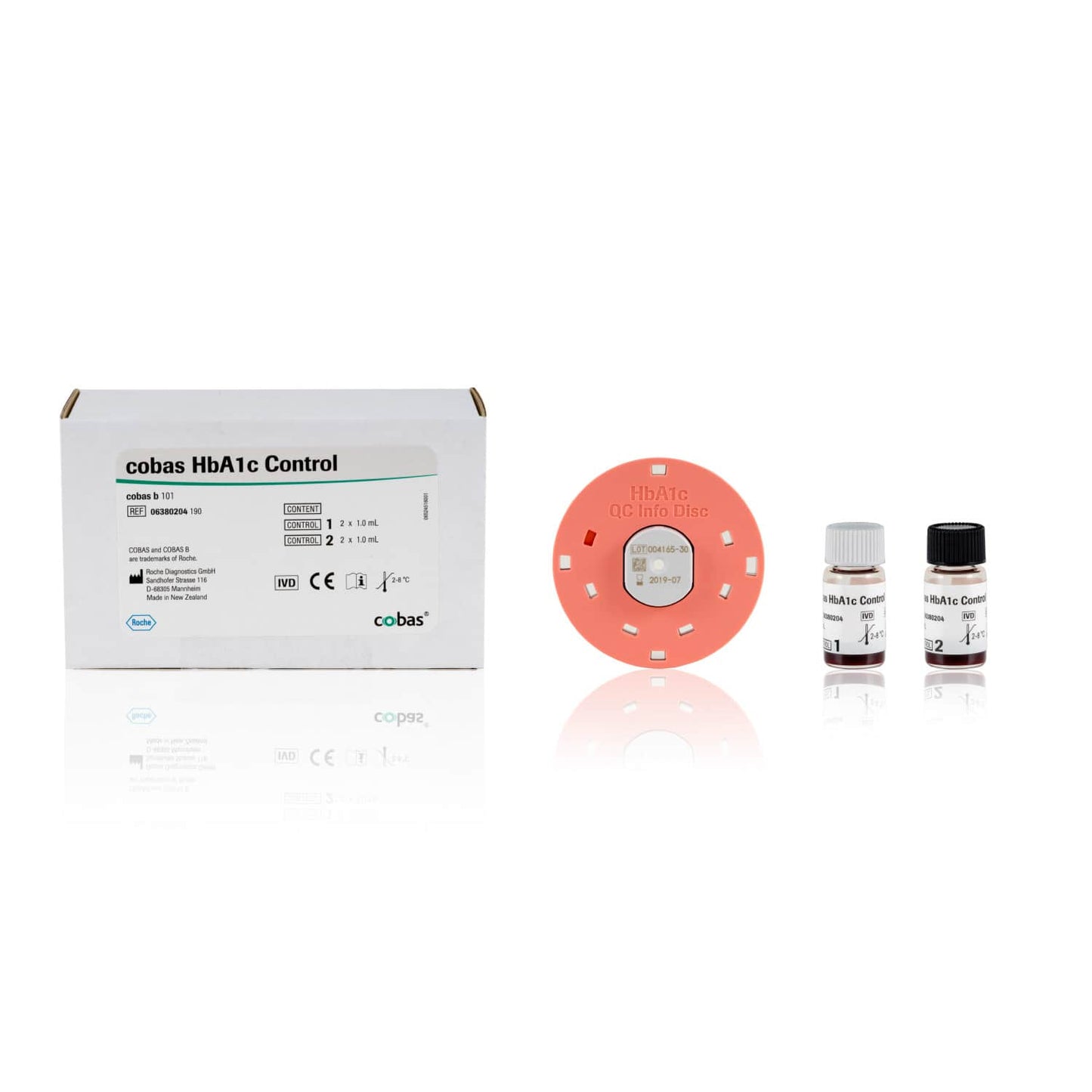 cobas b 101 HbA1c Kontrolle