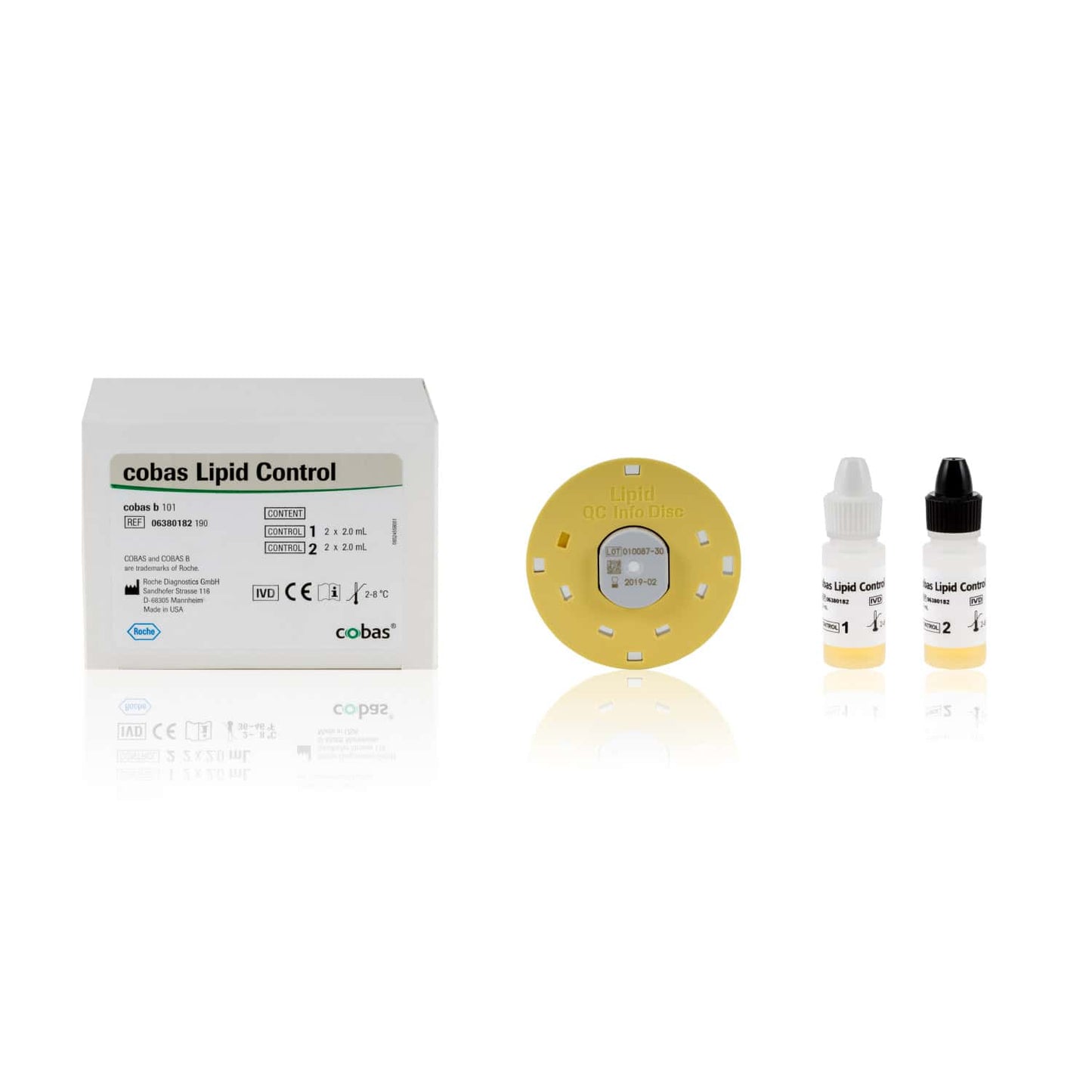 cobas b 101 Lipid Kontrolle