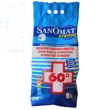 Rösch Germany GmbH - Sanomat Hygiene Desinfektionswaschmittel - 8 kg - Sack
