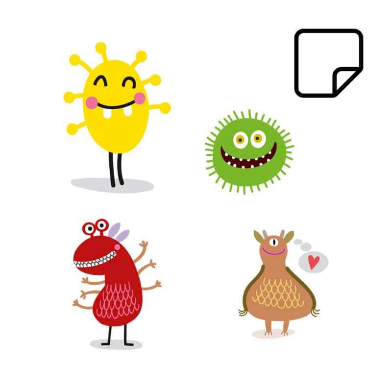 Ropimex R. Opel - Piktogramme im Monster-Design