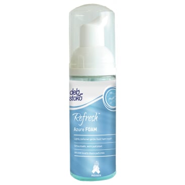 SC Johnson GmbH - AZURE FOAM Schaumseife mit Feuchtigkeitsspendern - 1 Karton = 3 x 1,2 l - Kartusche