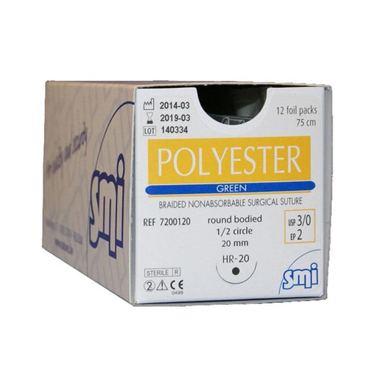 SMI - SMI Polyester Nahtmaterial - DS30, 2, 3/0