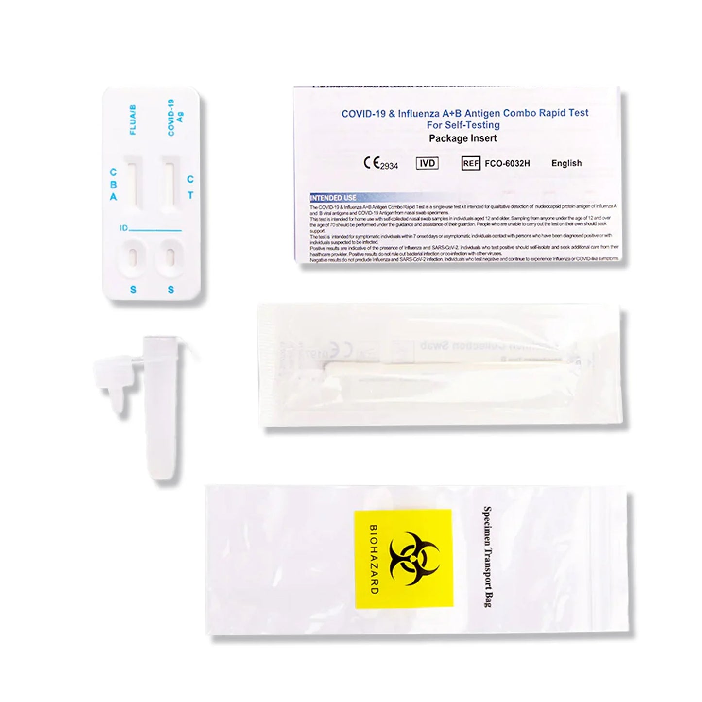 3in1 Safecare® Kombi-Test (Covid-19, Influenza A+B)