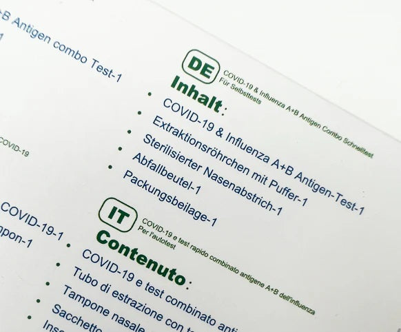 3in1 Safecare® Kombi-Test (Covid-19, Influenza A+B)