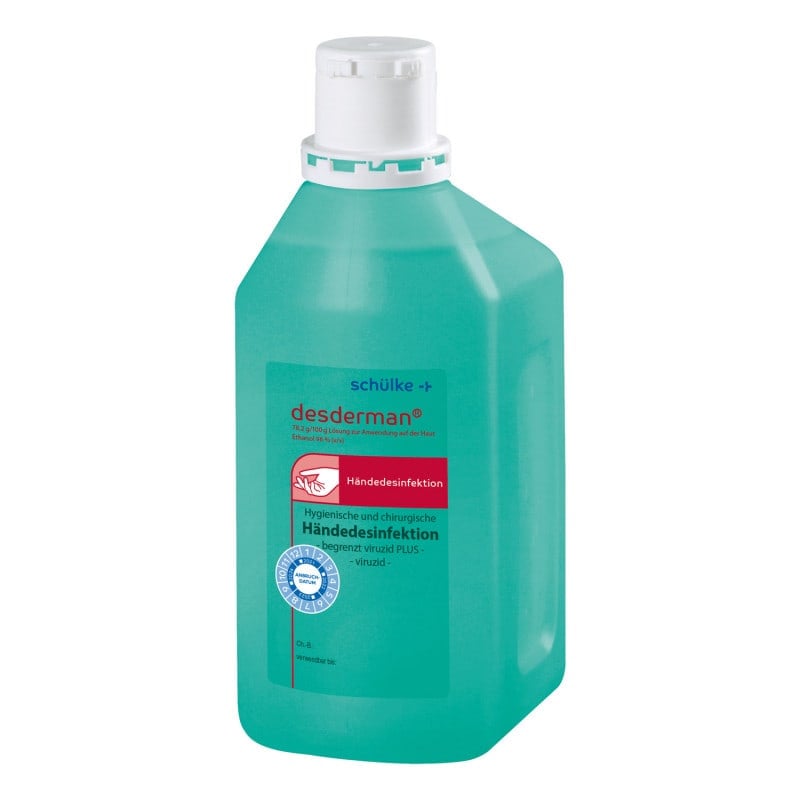 Schülke desderman® Händedesinfektion, farbstoff- und parfümfrei